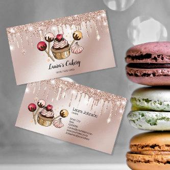 Cakes & Sweets Cupcake Home Bakery Dripping Gold B