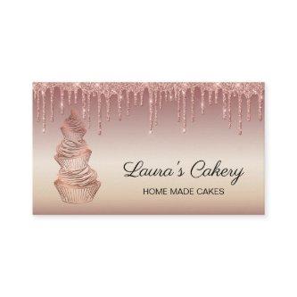 Cakes & Sweets Cupcake Home Bakery Dripping Gold