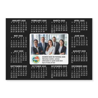 Calendar with logo Contact Information Magnet