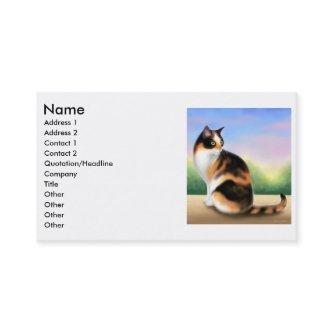 Calico Cat Profile Card