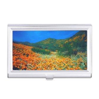 California Poppies and Popcorn wildflowers Case For
