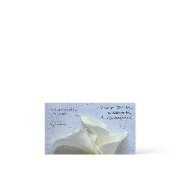 Calla lilies on decorative background