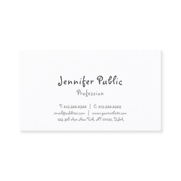 Calligraphed Simple Professional Template Modern