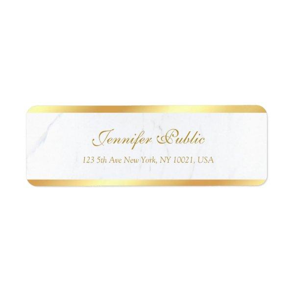 Calligraphic Script Text Elegant Modern Template Label