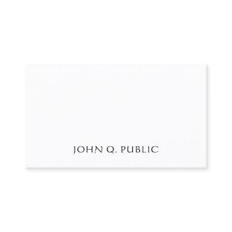 Calligraphic Typed Simple Modern Template Stylish