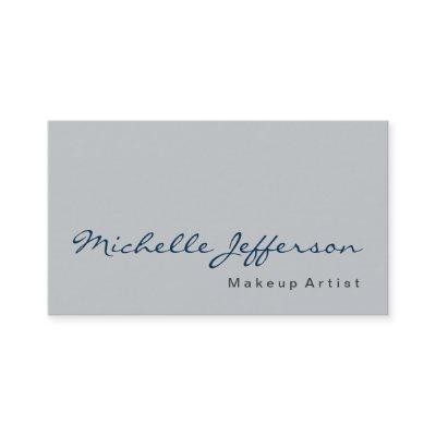 Calligraphy Grey Makeup Artist