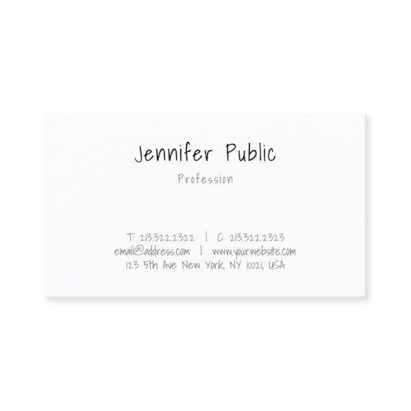 Calligraphy Modern Elegant Minimalist Template