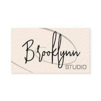 Calligraphy Modern Professional Hair Studio Twirl