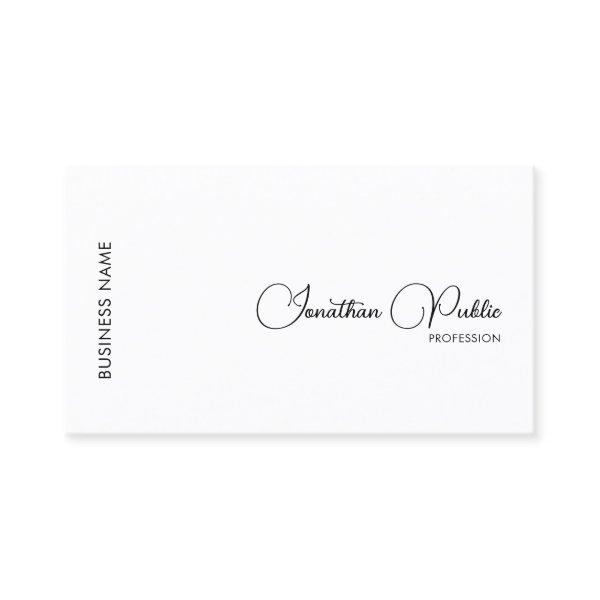 Calligraphy Name Custom Company Logo Elegant