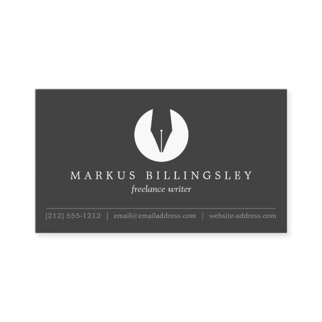 CALLIGRAPHY PEN NIB LOGO 4 for Authors or Writers