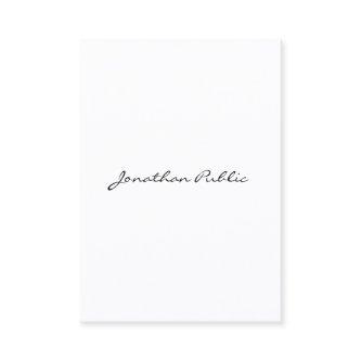 Calligraphy Script Text Elegant Simple Template