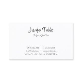 Calligraphy Script Text Minimalist Modern Template
