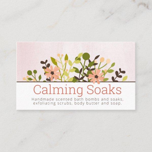 Calming Bath Bomb Salt Soak Butter Scrub Soap