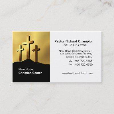 Calvary Crosses Christian Symbol Minister/Pastor