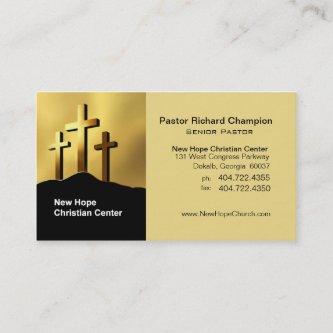 Calvary Crosses Christian Symbol Minister/Pastor