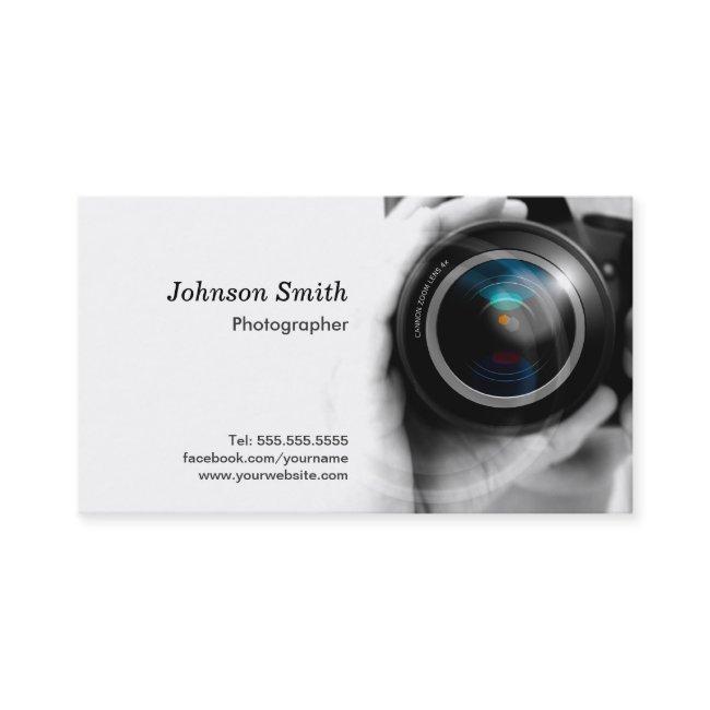 Camera Lens - Showcase Your Best Work on the Back
