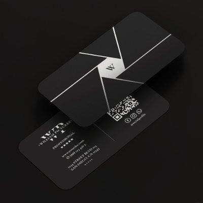 Camera Shutter Lens Elegant Black White Monogram