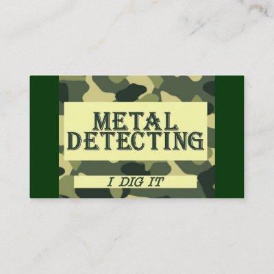 Camo Design Metal Detecting