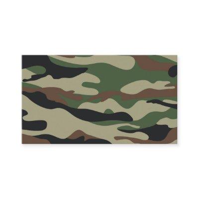 Camouflage Pattern Brown Green