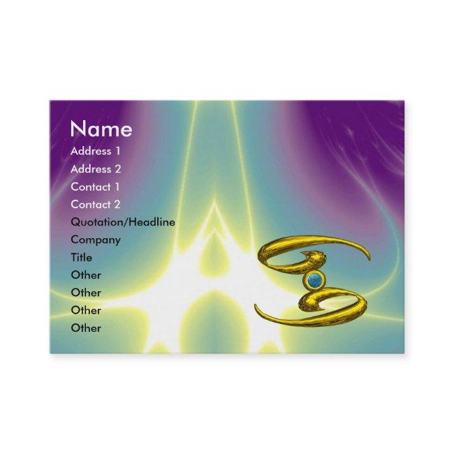 CANCER ,opale yellow  blue purple