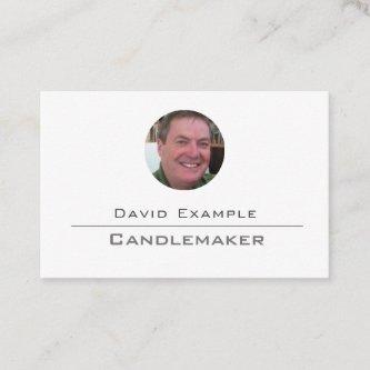 Candlemaker with Photo of Holder