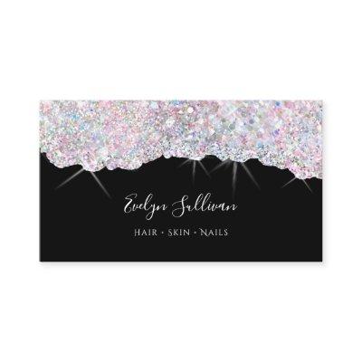 candy colors glitter texture
