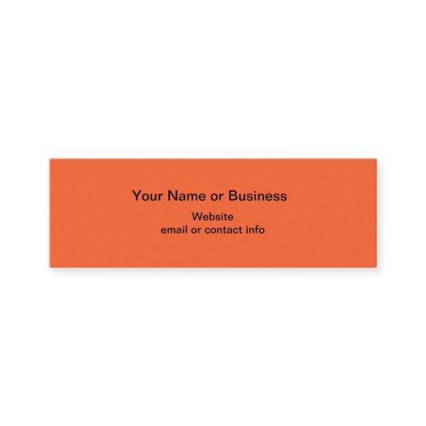 Candy Corn Mini Bookmark