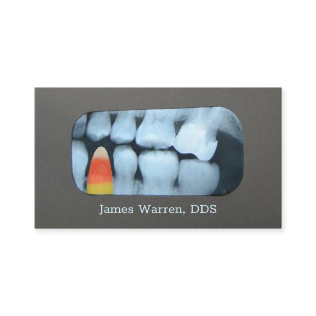 Candy in Teeth Xray
