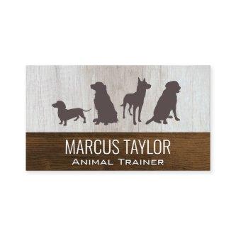 Canine Pack | Dog Training | Wood Background