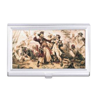 Capture, Pirate Blackbeard, Queen Anne's Revenge  Case