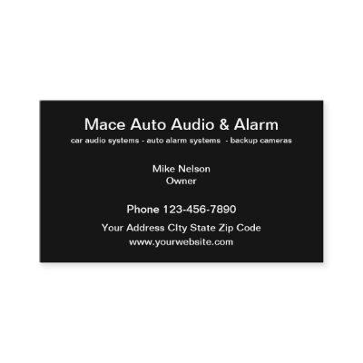 Car Audio And Security Systems