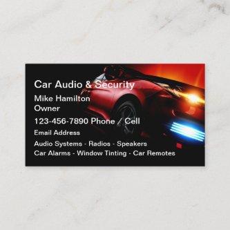 Car Audio Sound And Alarm Systems