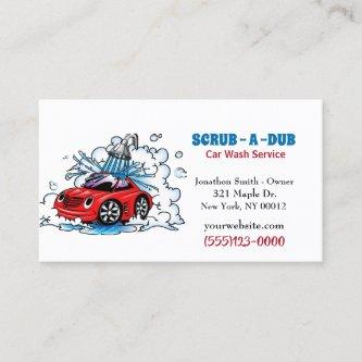 Car Auto Detail Car Wash Service