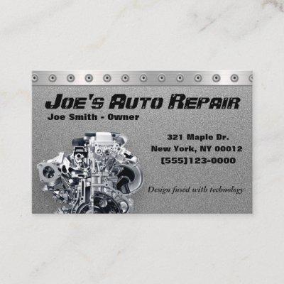 Car Auto Mechanic Repair Motor Service