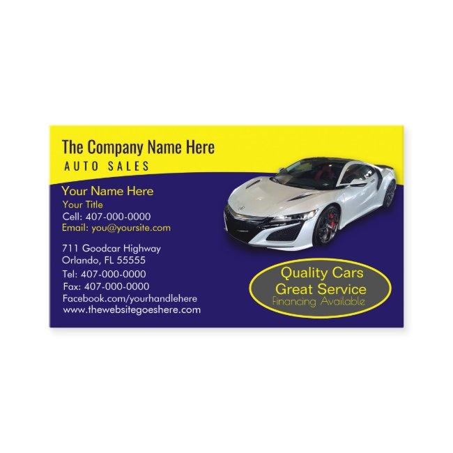Car Dealership-Auto Sales Associate