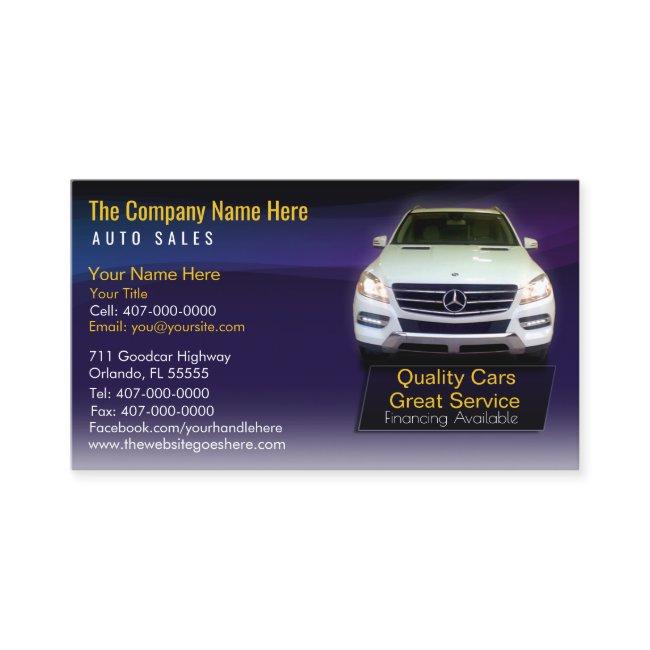 Car Dealership-Auto Sales Associate