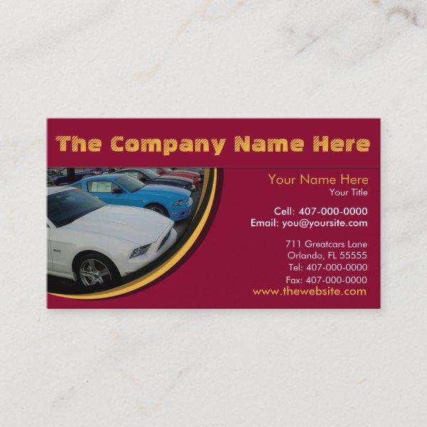 Car Dealership & Auto Sales Associate