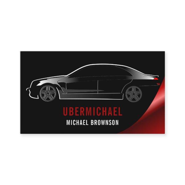 Car Driver Black burgundy Auto Repair Rent