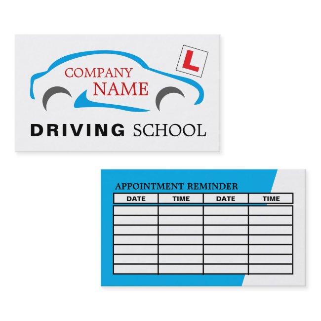 Car Logo, Driving School/Instructor Appointment