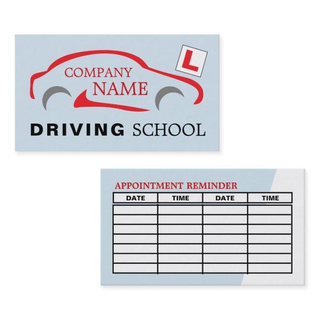 Car Logo, Driving School/Instructor Appointment