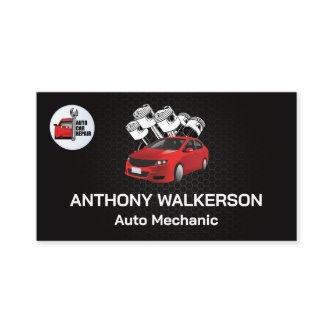 Car Pistons | Auto Repair Logo