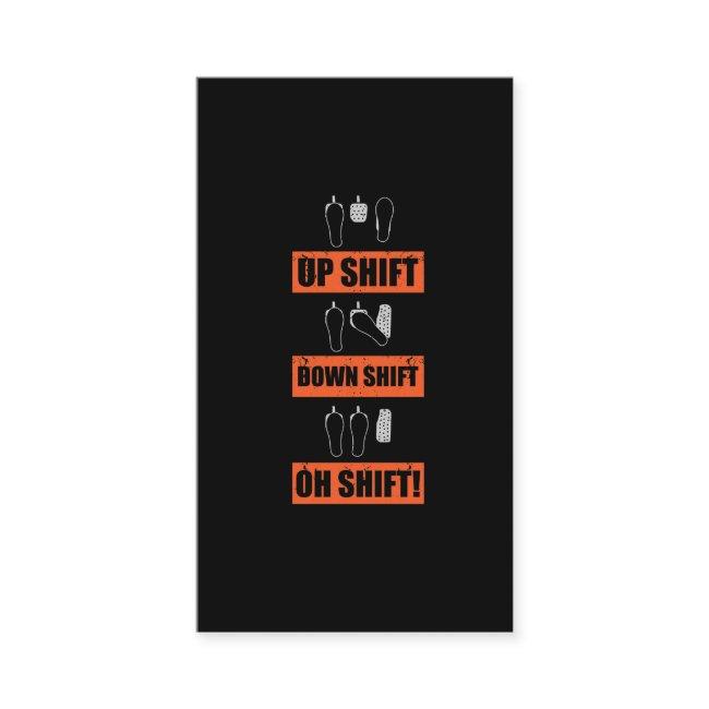 Car Tuning Enthusiast Shift Stick Mechanic