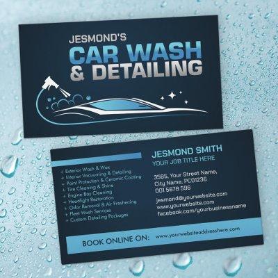 Car Wash and Detailing Professional Sleek