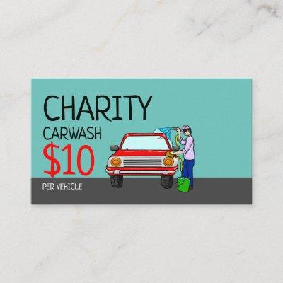 Car Wash Design, Charity Car Wash Event Advert
