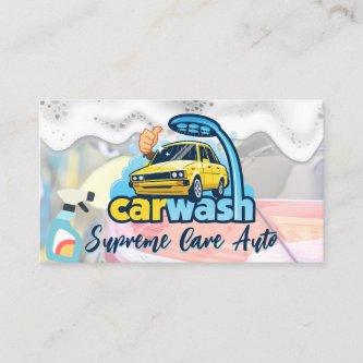 Car Wash Logo | Soap Suds