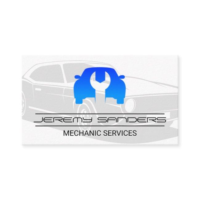 Car Wrench Logo