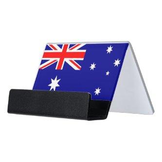 Card Holder with flag of Australia