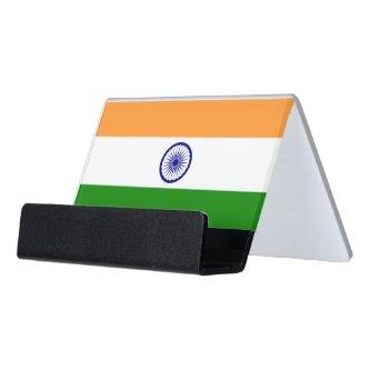Card Holder with flag of India