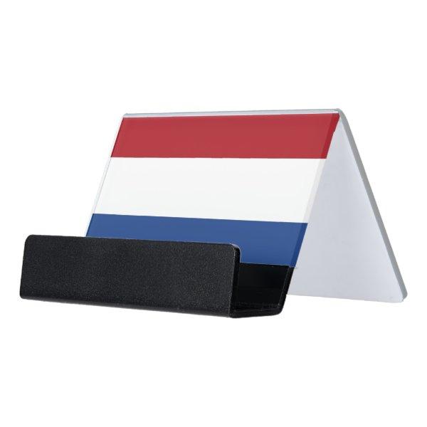 Card Holder with flag of Netherlands