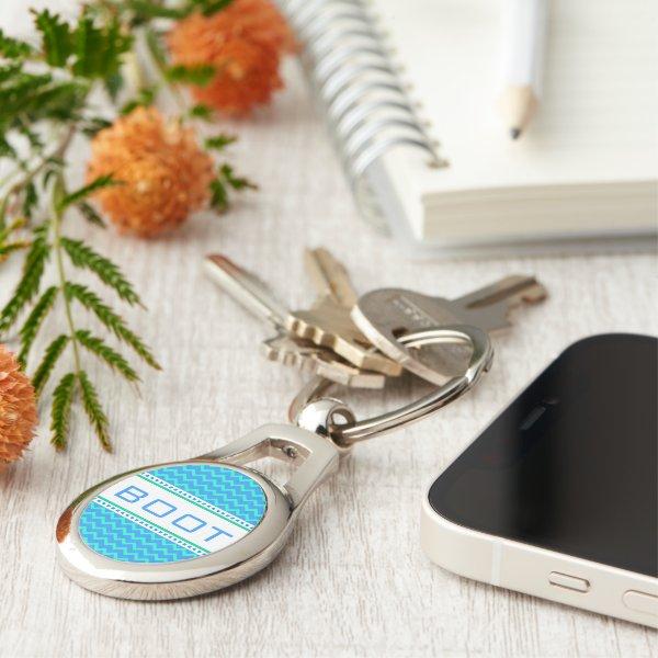 card house | Unusual business equipment Keychain